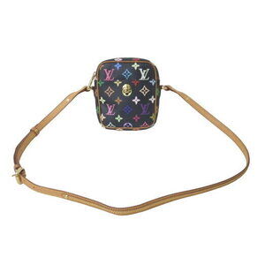 Louis Vuitton Takashi Murakami Rift Shoulder Bag Monogram Multi Black
